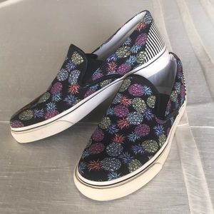 Sophia Webster Adele Pineapple Satin Sneaker